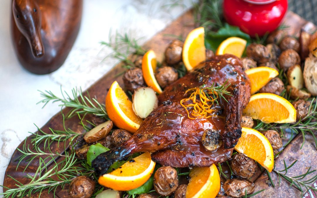 Roasted Duck with Orange Sauce