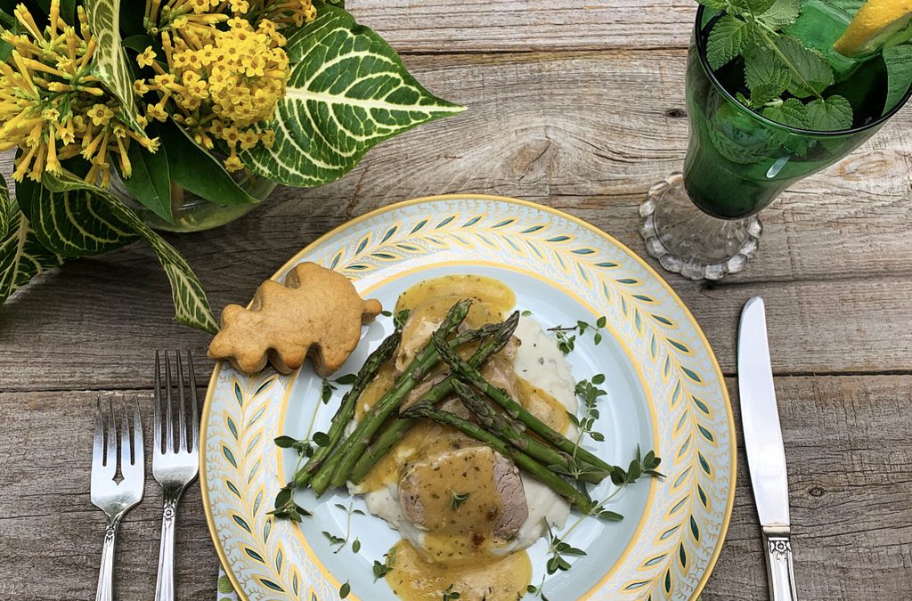 PORK TENDERLOIN WITH GRAVY