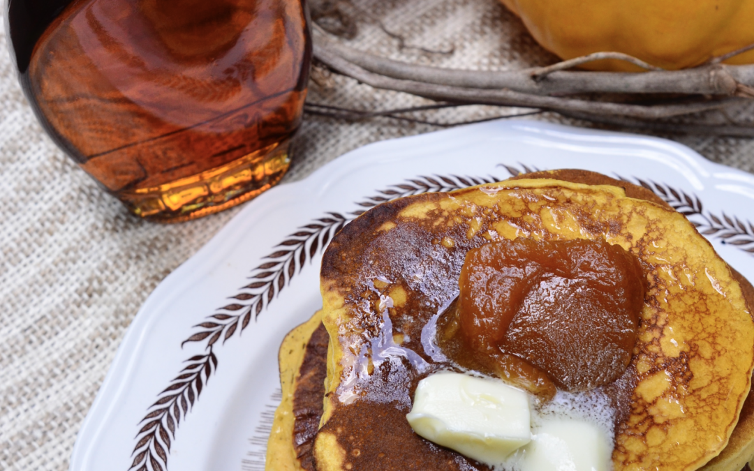 SPICED PUMPKIN PANCAKES