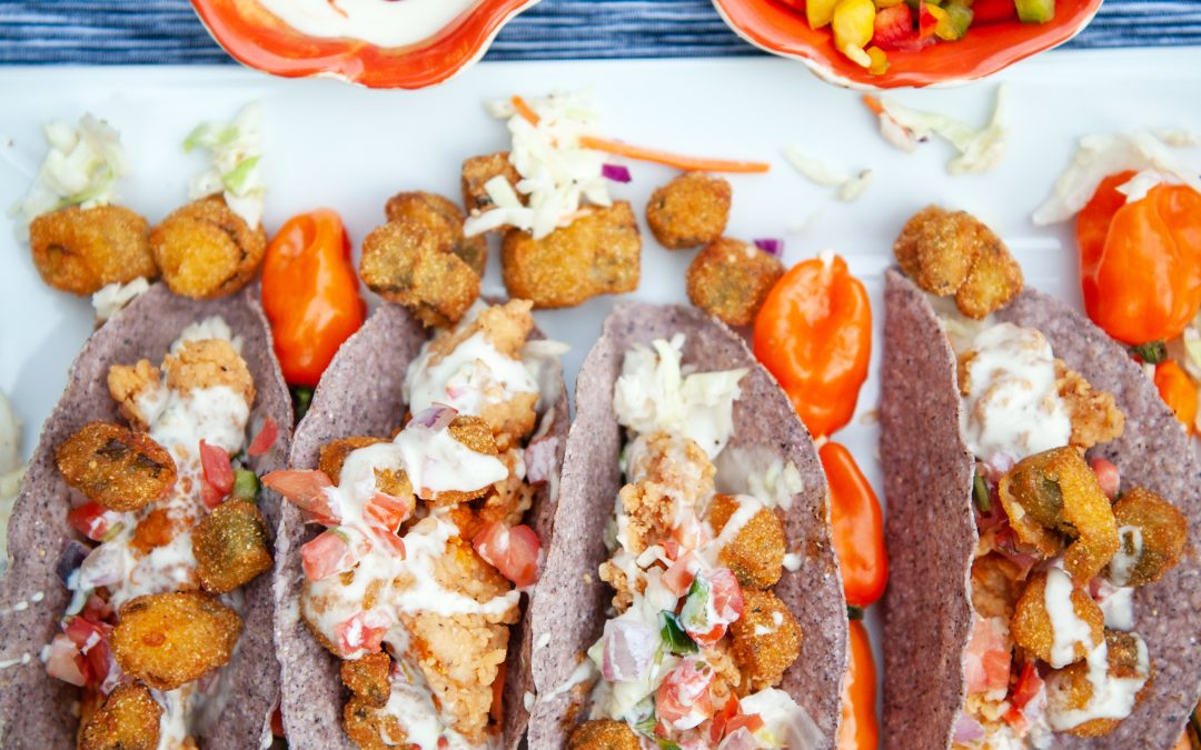 CRUNCHY SOUTHERN TACOS